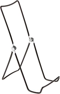 Gibson Holders 6AC 3-Wire Display Stand with Deep Edge, Black, 4-Pack