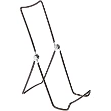 GIBSON HOLDERS 6AC Adjustable Black Wire Display Easel, 3.5" W x 4.5" D x 9.25" H, Pack of 6