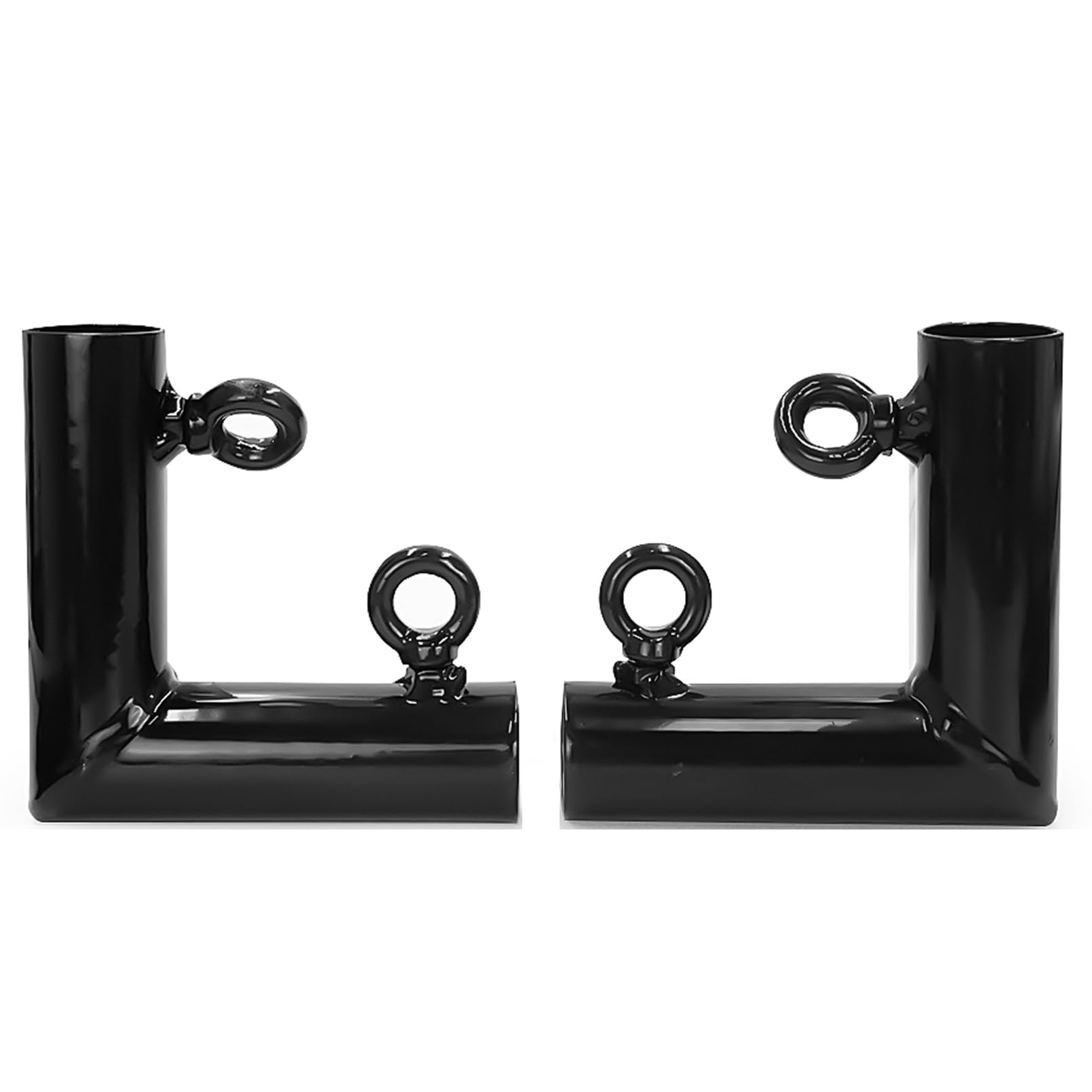 Aoneky 1 3/8'’ L Shaped Corner Canopy Fitting - Fits 1'' EMT - Cage Frame Corner Kit for Golf Basebal Batting Cage (2pcs Set)