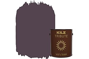 KILZ TRIBUTE Paint & Primer in Beetroot Purple: Paint Your Walls with Vibrant Elegance