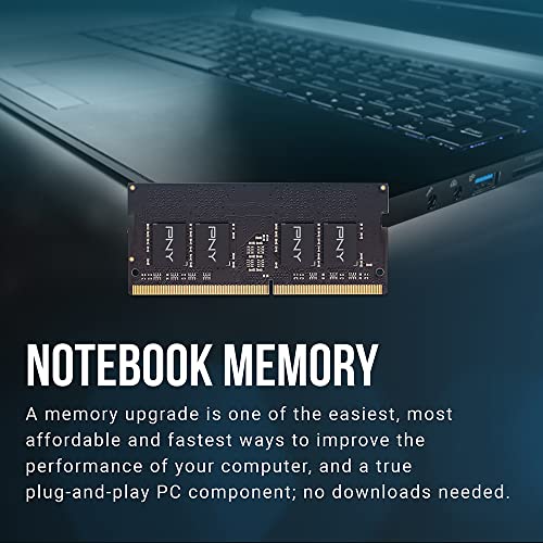 Image of PNY Performance 16GB (2x8GB) DDR4 DRAM 3200MHz (PC4-25600) CL22 (Compatible with 2933MHz, 2666MHz, 2400MHz or 2133MHz) 1.2V Notebook /Laptop (SODIMM) Computer Memory Kit - MN16GK2D43200-TB