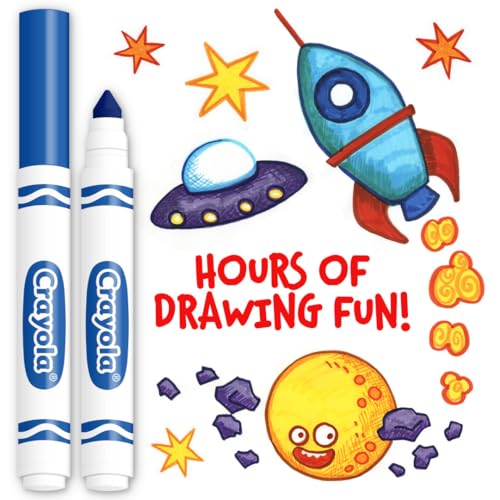 image for Crayola CYO24326235 - MARKER,BLUE,12/BX, 12 Count (Pack of 1)