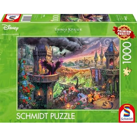 Schmidt Disney Maleficent 1,000 Piece Puzzle Cover