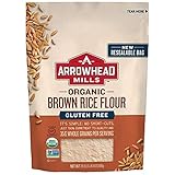 Arrowhead Mills Organic Brown Rice Flour, Gluten Free, 24 Oz x Pack of 6