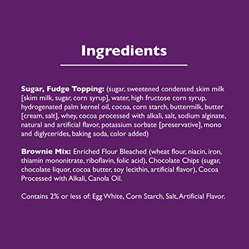 Image of Betty Crocker Mug Treats Hot Fudge Brownie Mix with Fudge Topping, 4 Servings, 13.9 oz.