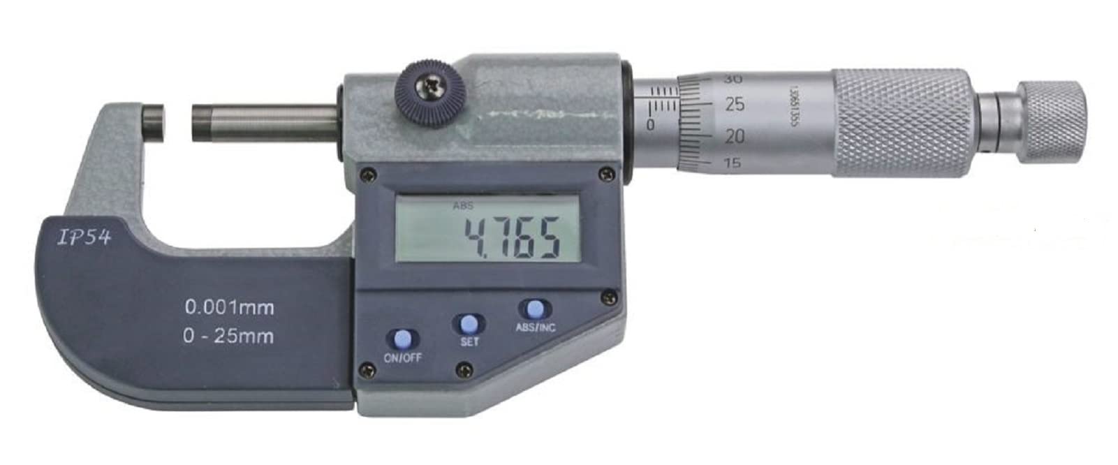 MIB Digital-Bügelmessschraube, ABS Mikrometer-Schraube 0-300 mm zur AUSWAHL: 175-200 mm