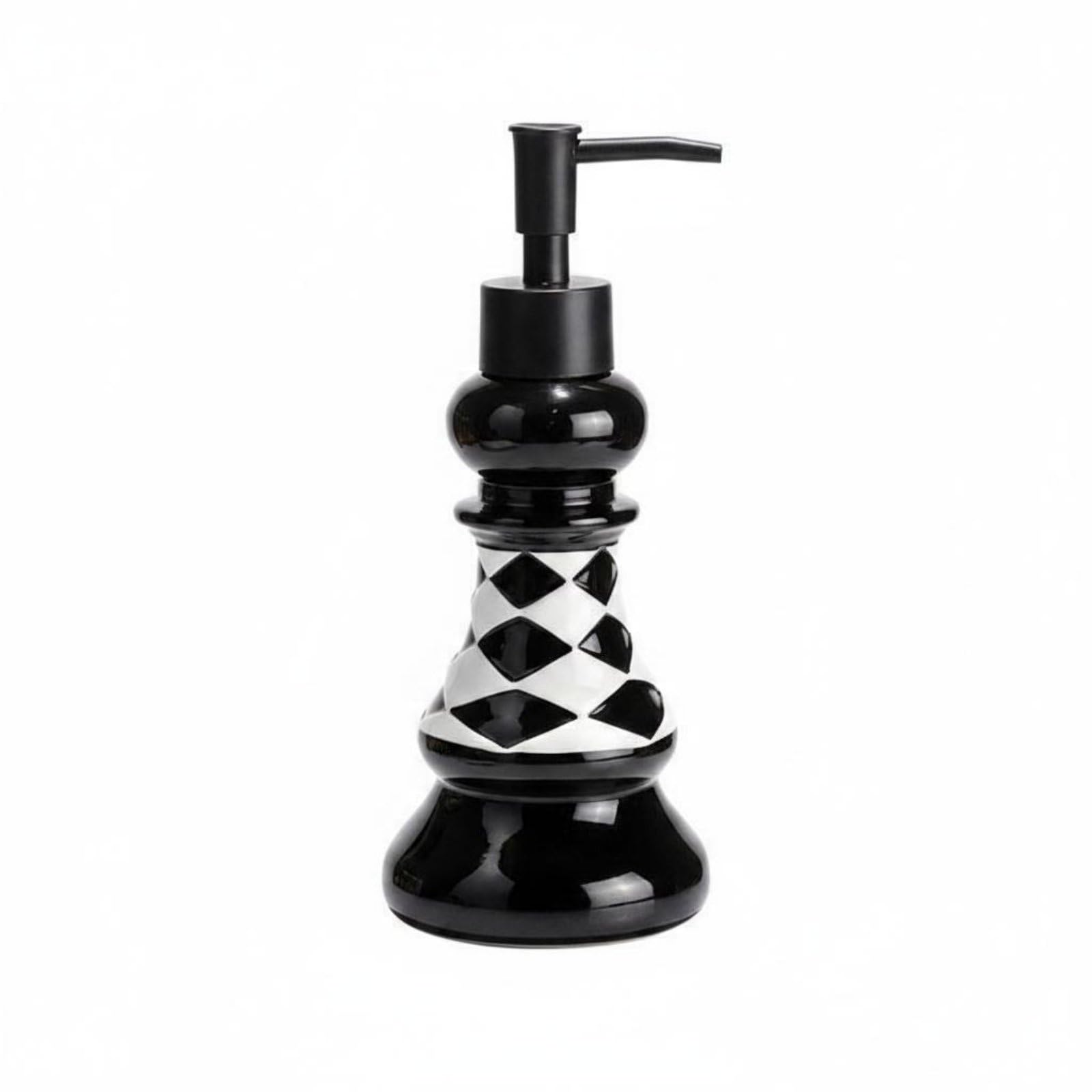 Modern Chess King Pick Holder Minimalist Black Chess Pick Cup Creative Decorative Container Timeless for Sample House, Living Room, Chess Lotion-picture-18