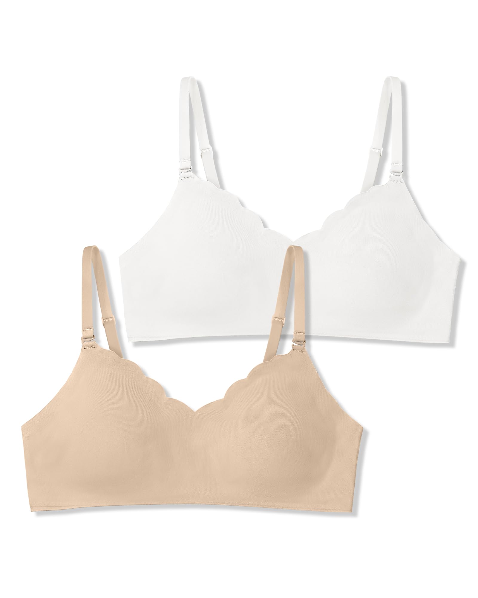 SALIA GIRL Brazos de aprendizaje para niñas y adolescentes, Sujetador sin costuras e invisible con un acolchado ligero y suave y correas ajustables
