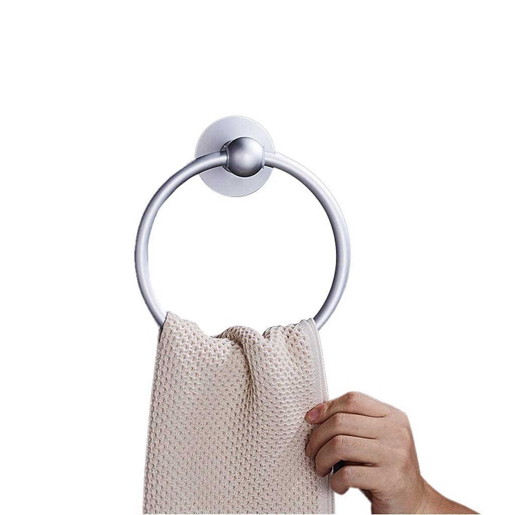 Toalleros Anillo de Toalla Espacio nórdico Toalla de Aluminio Anillo Colgante Toallero Toallero Toallero Anillo Toallero Accesorios de baño