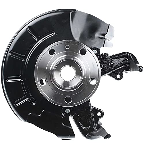 Frankberg Achsschenkel Radlagergehäuse Komplett Vorne Rechts Kompatibel mit Polo 6R 6C 9N Fox 5Z Cordoba 6L Ibiza 6L 6J 6P 2001-2021 6Q0407621AJ