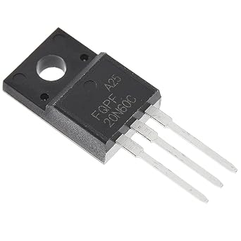 5pcs FQPF20N60C N-Channel LCD MOSFET Transistor,20A 600V,TO-220.