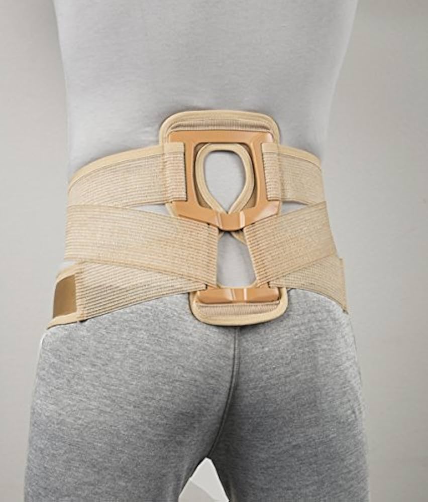 Amazon | 皮膚感覚スマートベルト腰・骨盤 ベージュ Lサイズ | 腰・腰椎用
