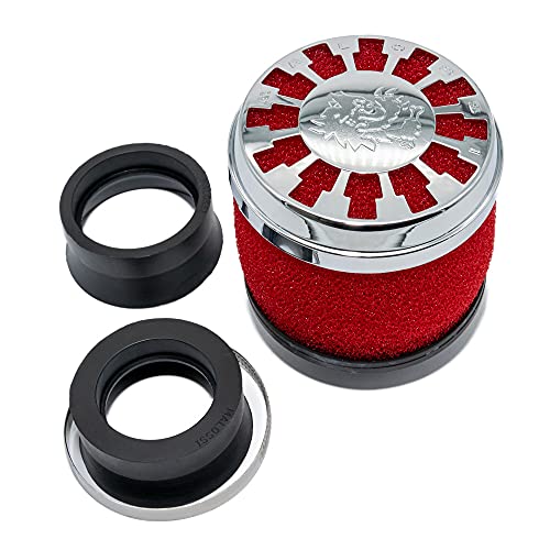 Filtre à air Malossi E13 ajustable 42–58 mm pour rénover son scooter