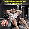 Appareil pour Muscler Le Périnée Femme 10-60 kg, 3en1 Kegel Periné Homme, Appareil Usculation Fessier, Appareil d'entraînement pour Les Cuisses pour Le Plancher Pelvien, Les Hanches, Les Bras(Noir) #5