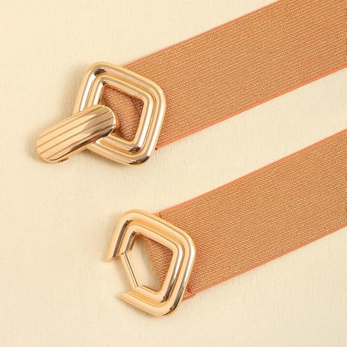 COTIM COYIN Women‘s Wide Elastic Belts, Stretchy Waist Belt for Dresses2