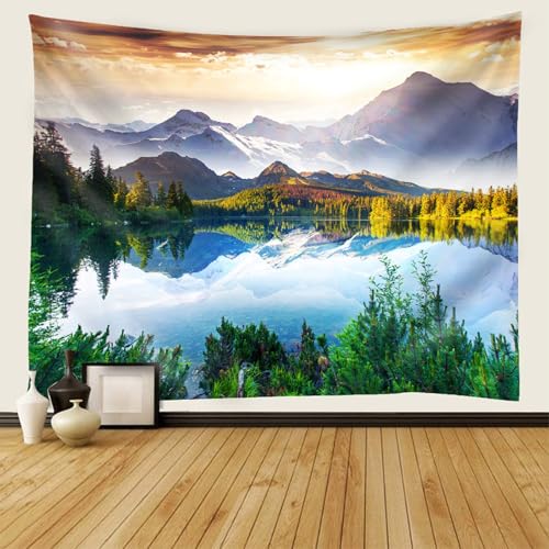 Tenture murale pour salon qui transforme les murs vides - 2