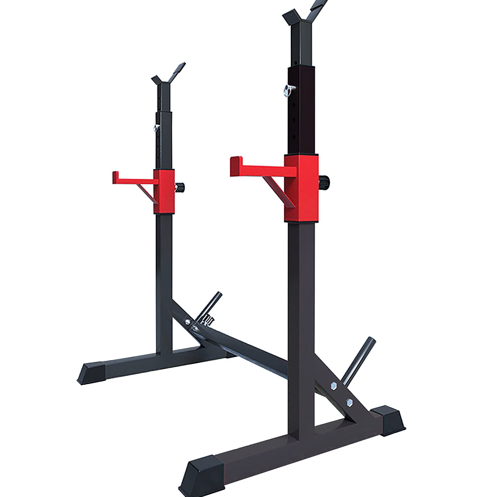 M-TOP Rack da Squat, Rack Bilanciere, Regolabile Multi-Funzione Porta Manubri da Squat per Allenamento di Forza Palestra di Casa, Max 260KG