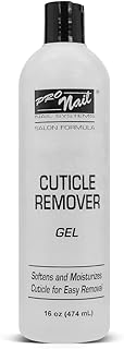 Pro Nail Cuticle Remover Gel 16oz - Softens and Moisturizes Cuticle for Easy Removal