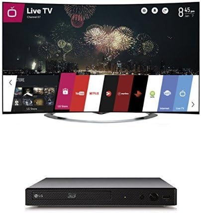 LG Electronics 65EC9700 Curved 65-Inch TV with BP550 Blu-Ray Player