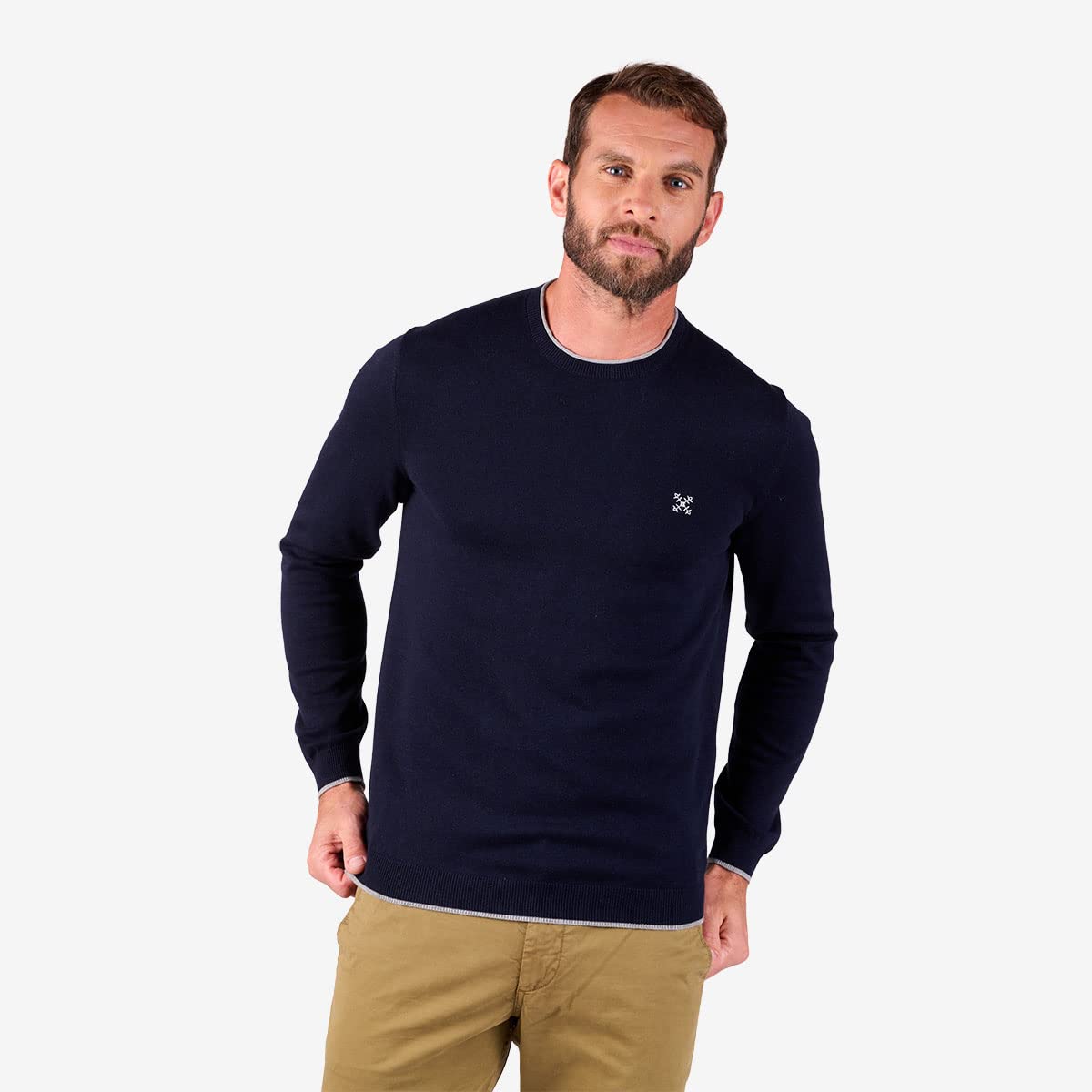 OXBOW Pull essentiel col rond PERONI Essentials Hiver 2026 Col rond, Sans capuche, Uni