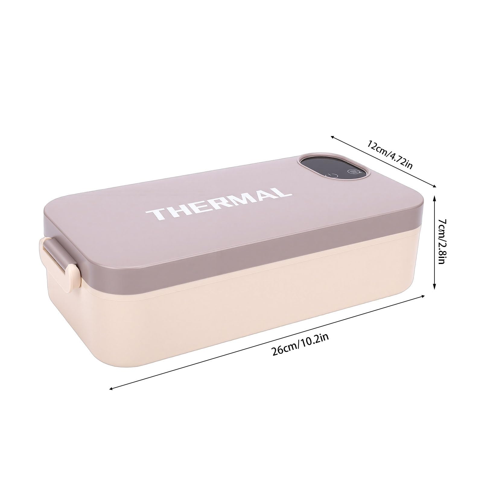 Eléctrica, Pantalla Digital de Acero Inoxidable 304, Recargable, 7200 MAh, Portátil, con Bolsa Aislante, para Oficina, Coche, Viajes, Trabajos de Construcción