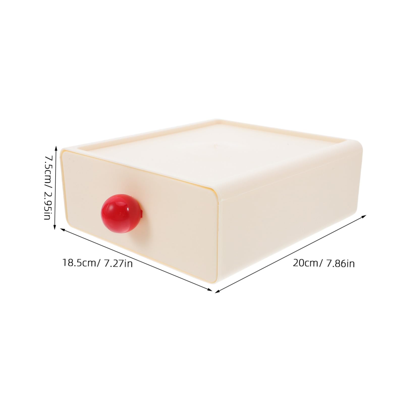 6 Piezas Organizador de Escritorio Multifuncional Caja de Almacenamiento de Plástico para Material de Oficina y Papelería Bandeja de Escritorio white para Suministros y