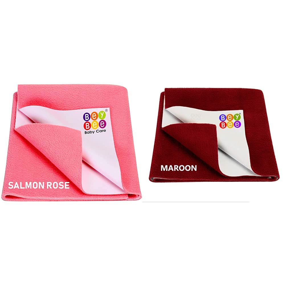 Buy BeyBee Waterproof Baby Bed Protector Dry Sheet for Born Babies