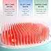 FOREO FLIP Play Advanced LED Light Detangling Brush – 3-in-1 Hair Brush Detangler - Travel Hairbrush Featuring Red, Blue & Green Light for Stronger-Looking, Fuller-Looking Hair