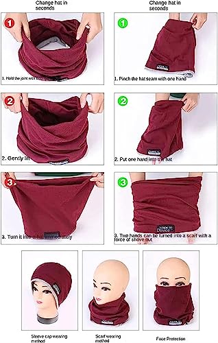 CIADAZ Gorra de protección EMF, Gorro Multifuncional Faraday, Tapa elástica con Bloqueo de radiación de microondas - imagen 4