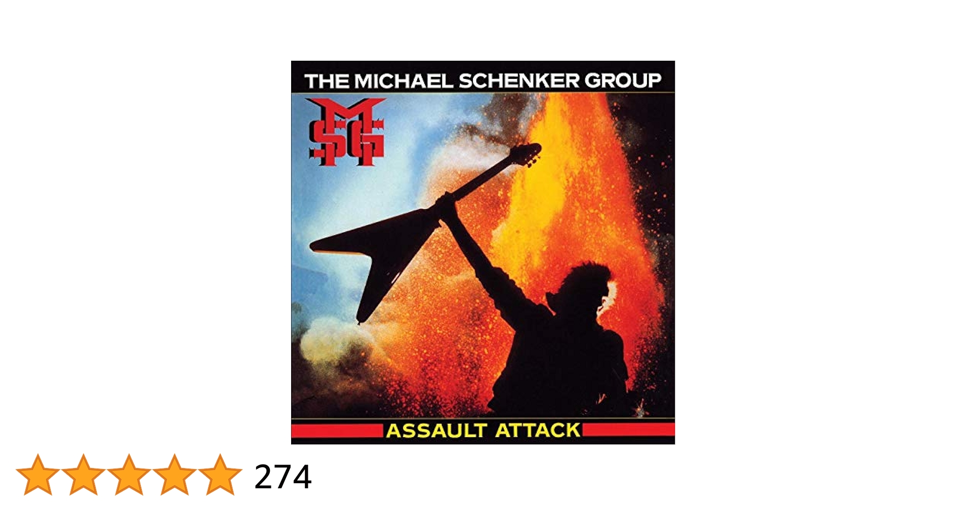 洋楽 THE MICHAEL SCHENKER GROUP BACK TO ATTAC 洋楽 THE