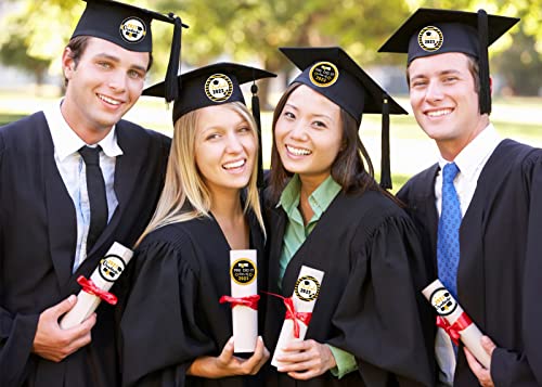 Facraft 36Pcs Class Of 2023 Graduation Stickers Labels 1.5" Graduation Gift Tags Stickers You Did It Gift Labels Stickers For Gift Wrap Box Card Envelope Seals Decorations Party Favors Supplies #TOP3