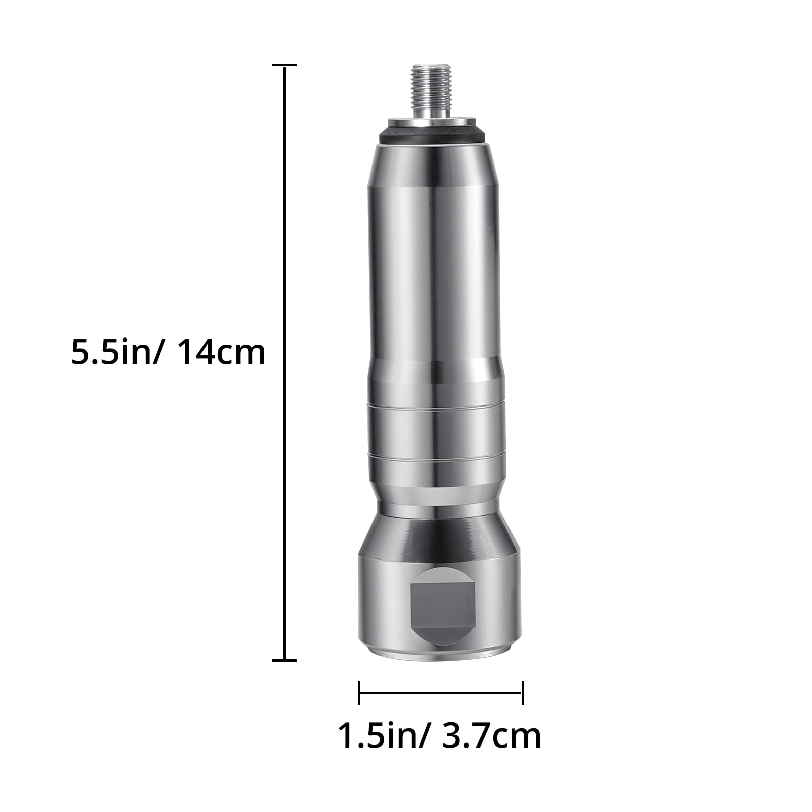 Radioddity HF-010A HF adapter antenowy, PL-259 na 3/8-24, wtyczka do urządzeń radiowych POTA SOTA, kompatybilny z HF-010 / HF-009