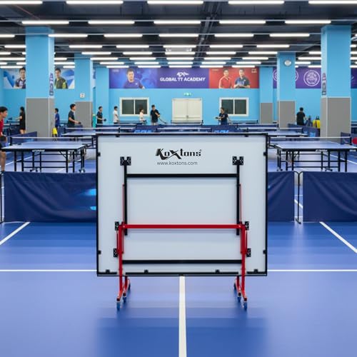Image of Full-Size Table Tennis Table for Home, 18mm UV-Coated Top, UV & Scratch Resistant, TTFI Approved, Smooth Bounce, Indoor TT Table, tt Table for Home and Clubs, Spin 18