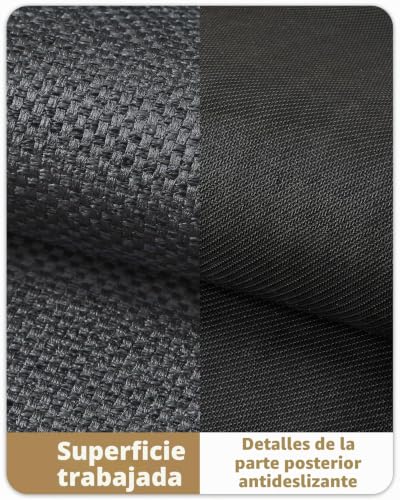 Alfombra para delante del fregadero gris que evita salpicaduras 6
