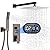 Longriver Shower Faucet Set with Hydro Power Temperature Display, Shower 12 Inch Shower Head with Handheld Spray, Wall Mounted Shower Fixtures with Shower Valve and Trim Kit, Oil Rubbed Bronze