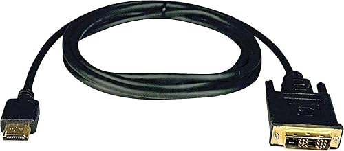 Miniatura 2 de Tripp Lite Eaton - Cable HDMI a DVI, cable adaptador de monitor digital (HDMI a DVI-D MM) de 6 pies (P566-006)