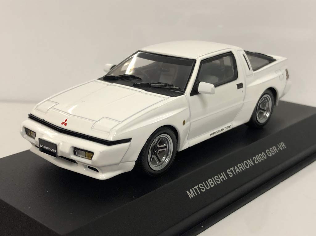 Amazon | 京商オリジナル 1/43 三菱 スタリオン 2600 GSR-VR (ホワイト