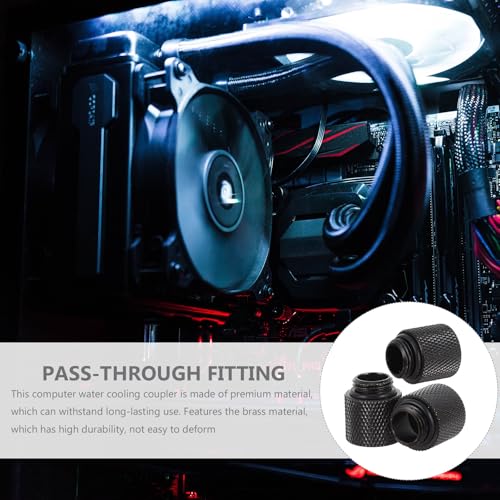 Acoplador refrigeración líquida PC con rotación para optimizar el espacio en cajas gaming 4