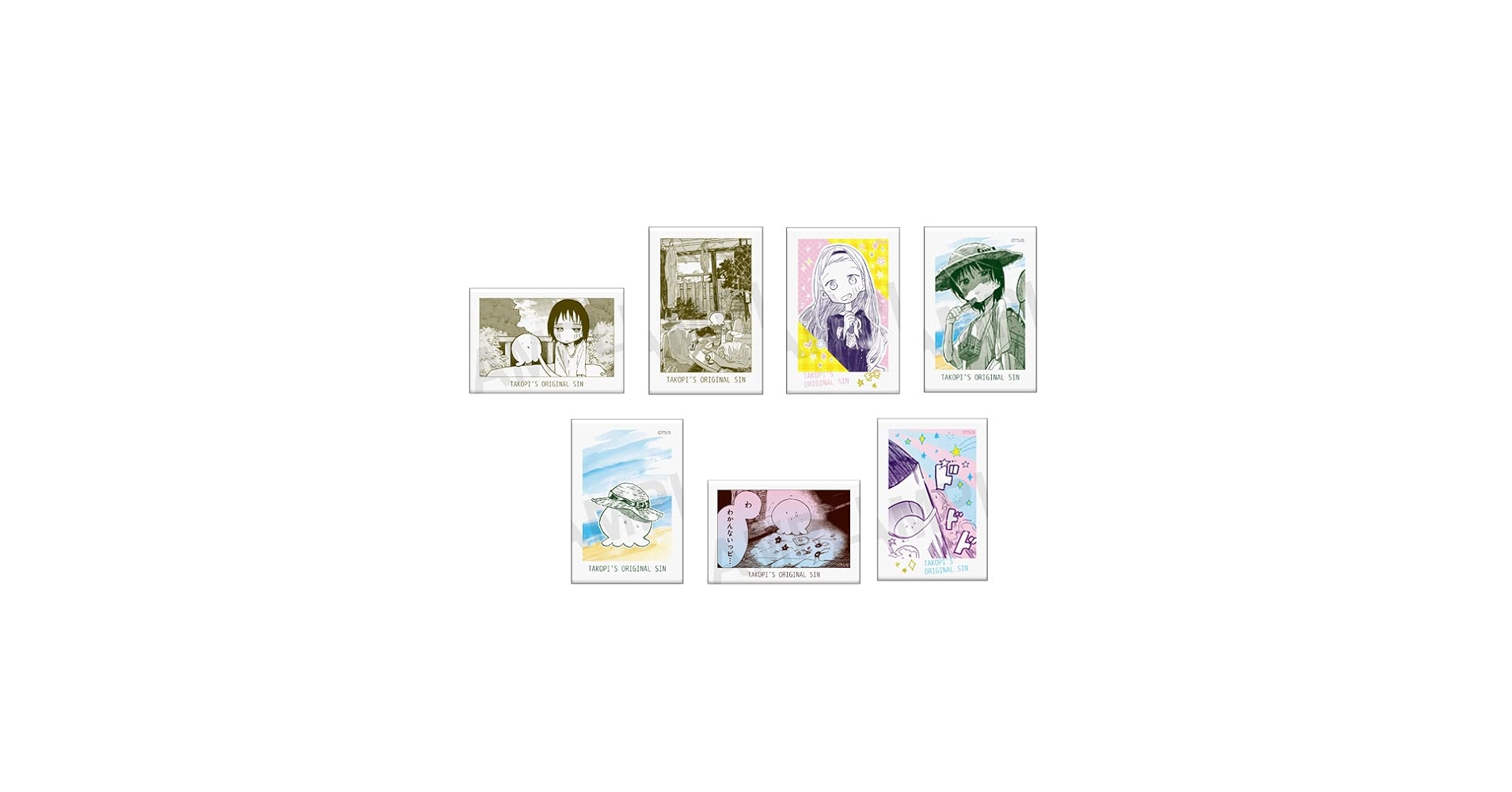 タコピーの原罪 デコタテコレクション 原作絵 7種 コンプリート