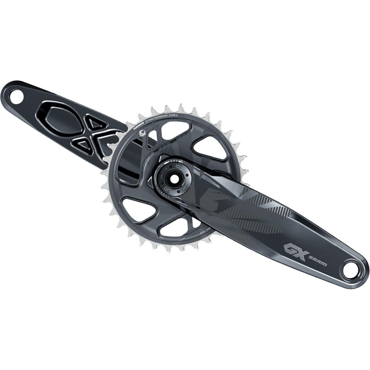 Amazon | SRAM GX Eagle Superboost+ クランクセット - 165mm、12速