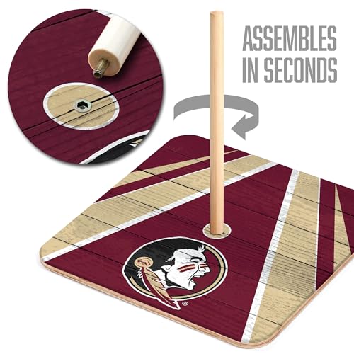 Juego de herraduras de Florida State Seminoles para coleccionistas de la NCAA 4