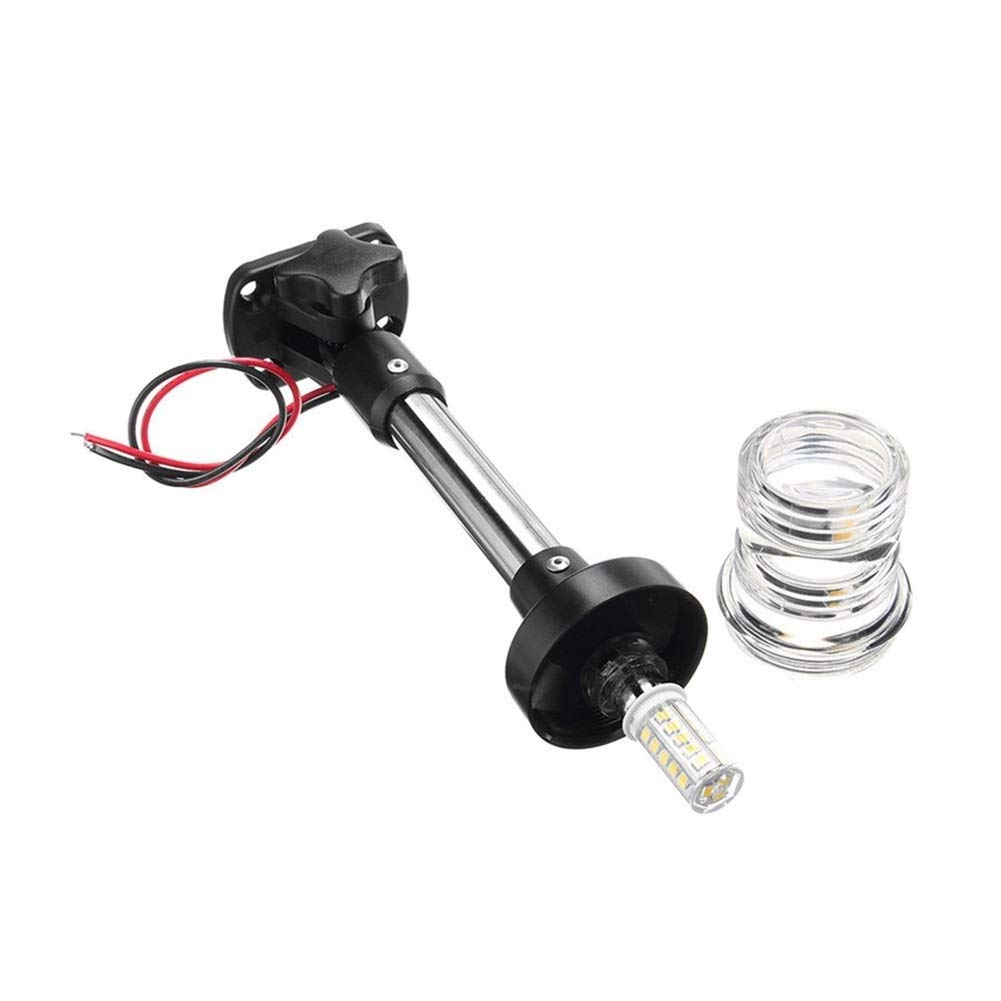 Piega Verso Il Basso PORTATO Luce di Navigazione per Barca da Yacht Stern Anchor Light 12-24V 25cm Barca Marina Segnale di Navigazione DaJiKan