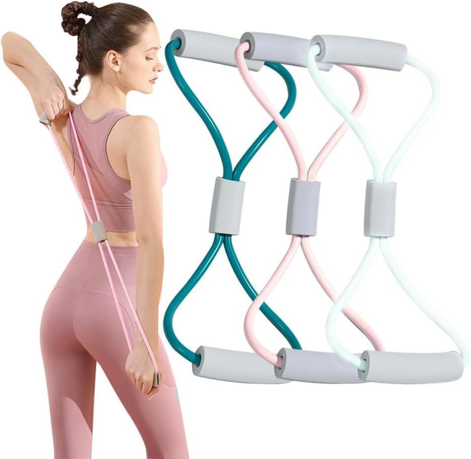 Set De 3 Bande De Résistance Fitness Equipement D'Exercices Elastique 3