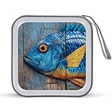 Taille compacte et grande capacité : mesurant 15,5 x 15,5 cm et 4,6 cm d'épaisseur, ce boîtier de CD offre un grand espace de rangement pour jusqu'à 40 CD ou DVD tout en restant compact et facile à ranger ou à transporter. C'est une solution peu encombrante idéale pour la maison, le bureau ou la voiture