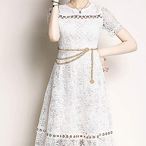 Suyi Chain Belts for Women Waist Chain Belt Multilayer Body Belly Chain2