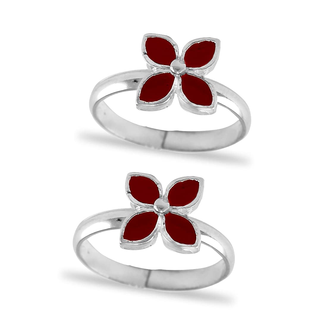 TARAASH 925 Sterling Silver Enamel Toe Ring For Women (B09WJ7LH72) Amazon Price History, Amazon Price Tracker