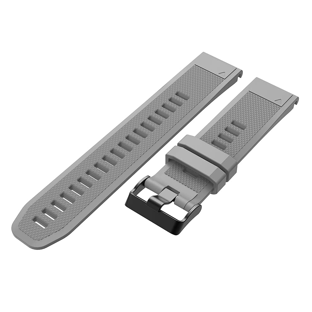 REYDA Silicone Strap Compatible for Garmin Quatix 8 47mm/7 Pro/7/6/5 - Image 4