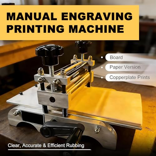 Machine de gravure manuelle avec outil de presse à lettres de bureau