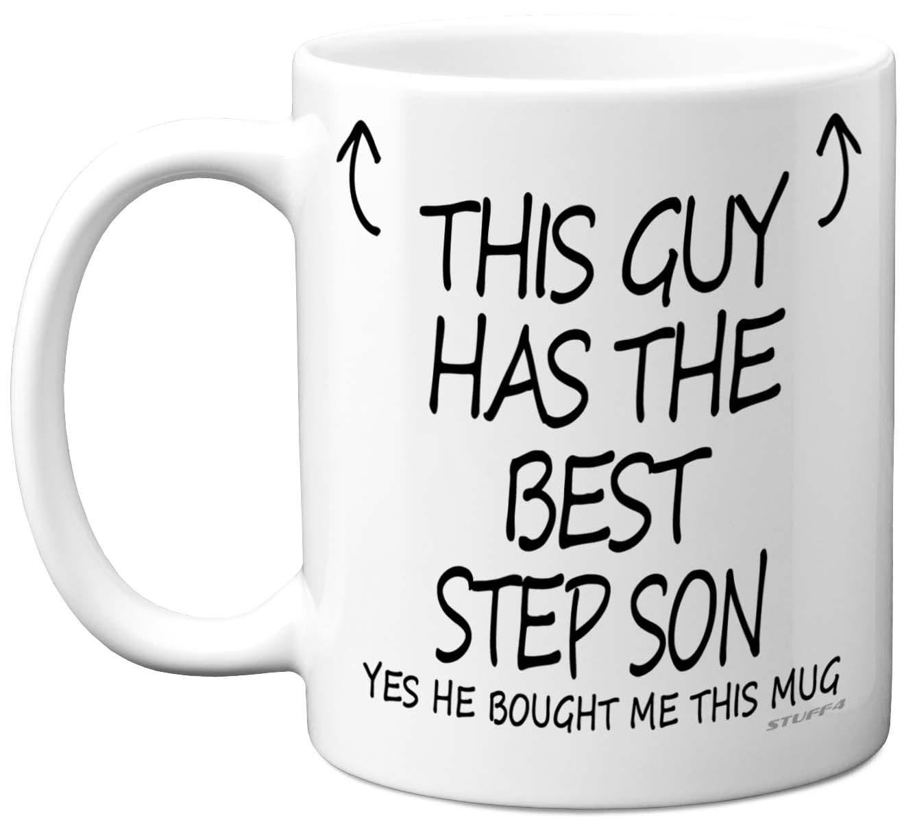 Stuff4 This Guy Has The Best Step Son Mug, Dad Gifts for Birthday