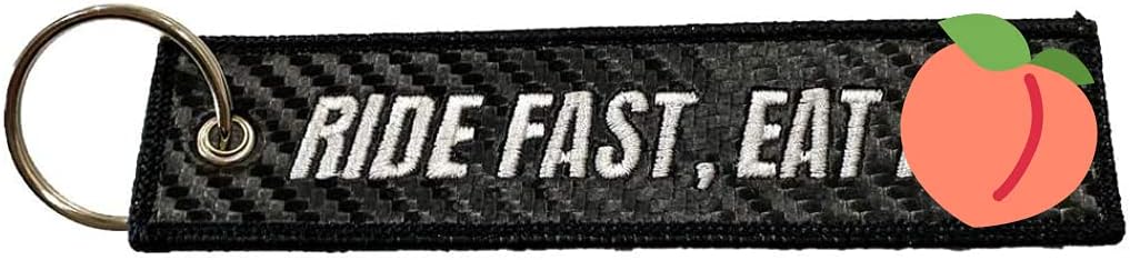 Carbon Moto Gear Motorcycle Keychains